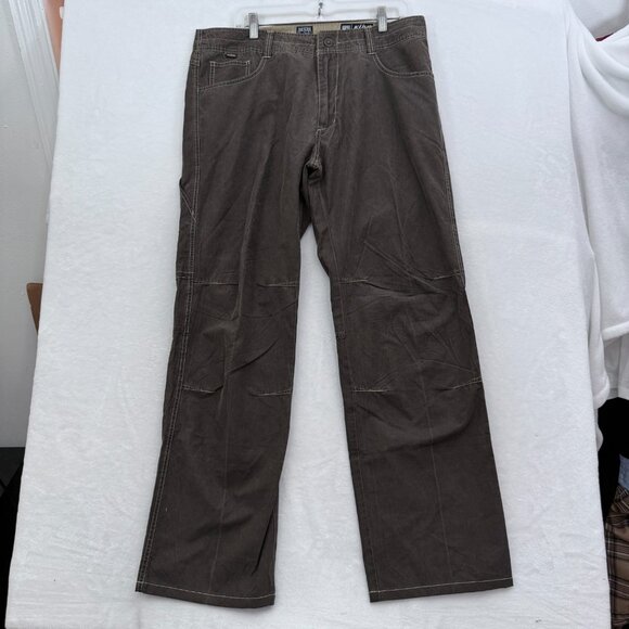Kuhl Other - Kuhl Pants Mens 34x32 (36x31) Brown Hiking Outdoor Lightweight Nylon Performance